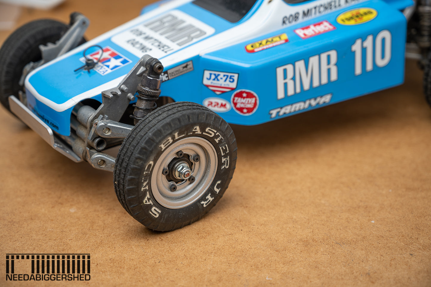 SRB wheel covers in resin for Tamiya Rough Rider