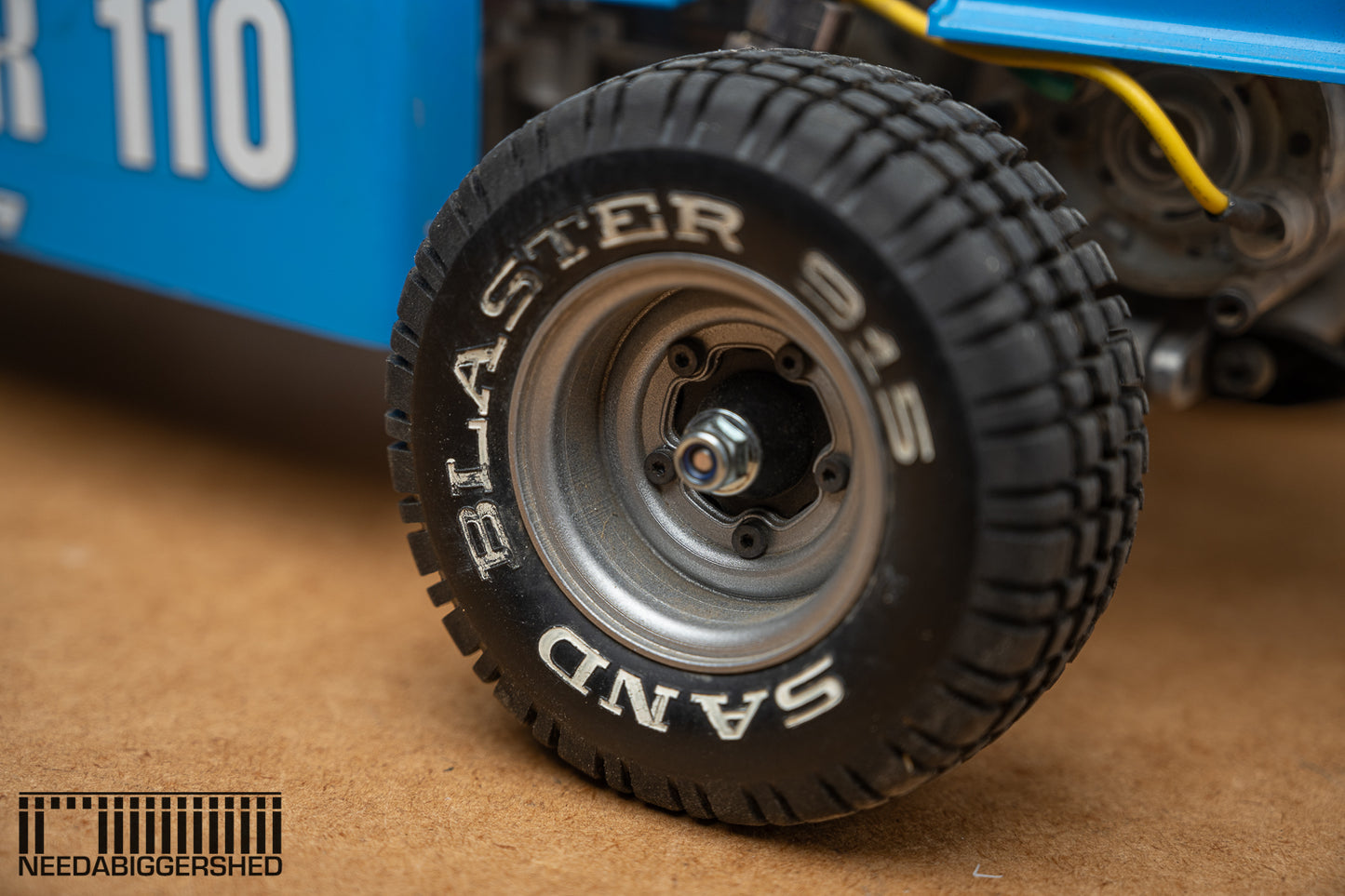 SRB wheel covers in resin for Tamiya Rough Rider