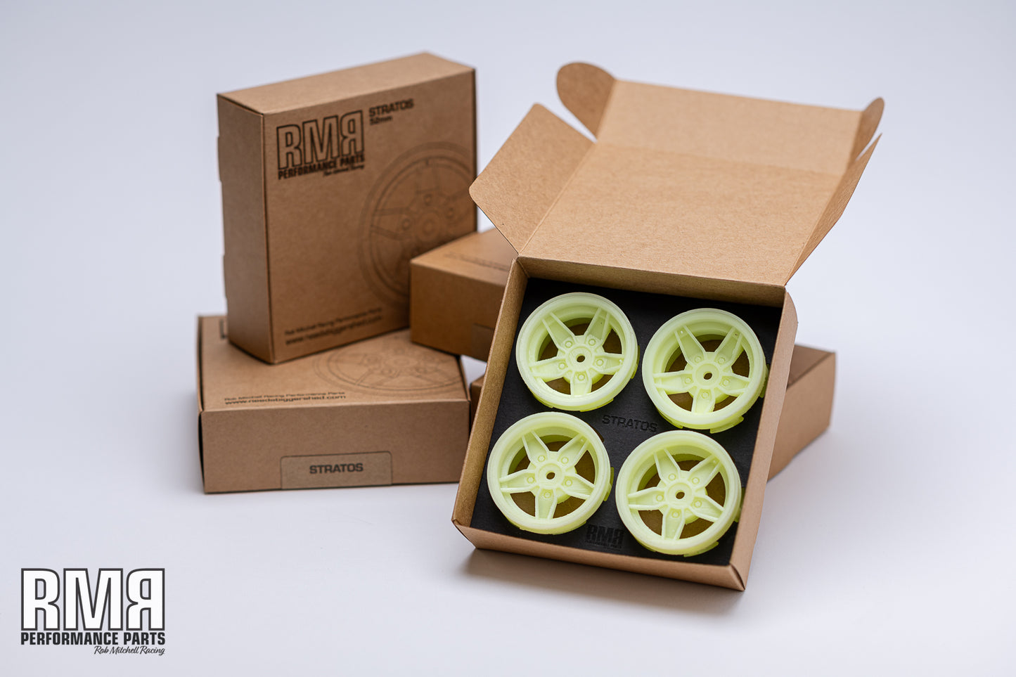 Lancia Stratos wheels - 52mm - 3D printed resin - Set of 4