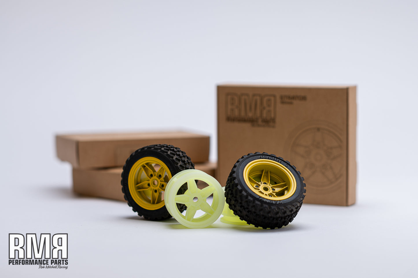 Lancia Stratos wheels - 42mm - 3D printed resin - Set of 4