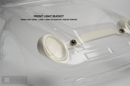 959 Solid Rear wing and front light buckets. PRE- ORDER