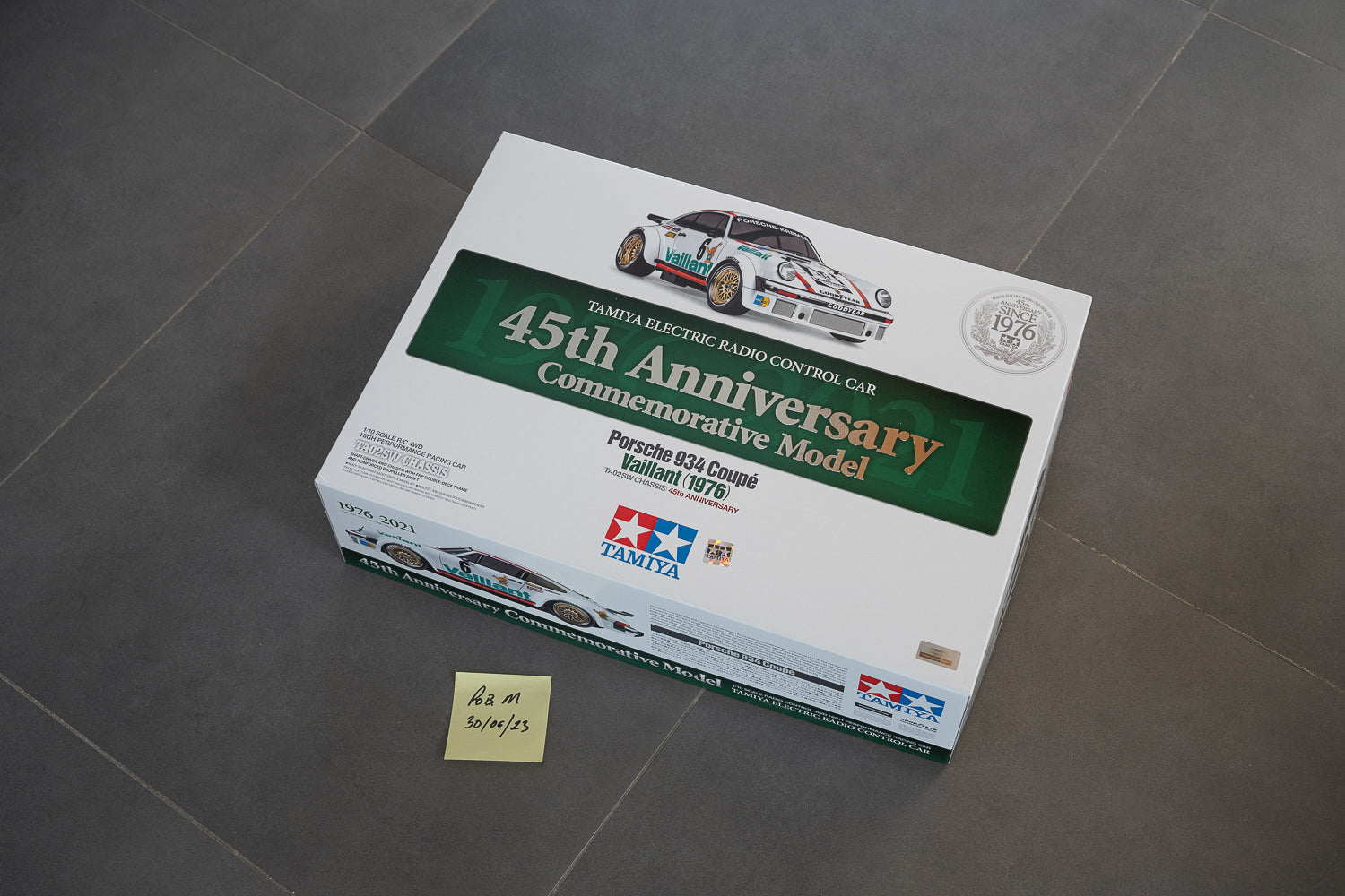 【通販日本】Porsche 934 Coupe Vaillant 45th アニバーサリー☆タミヤ 1/10 RC ポルシェ 934 クーペ ボディ