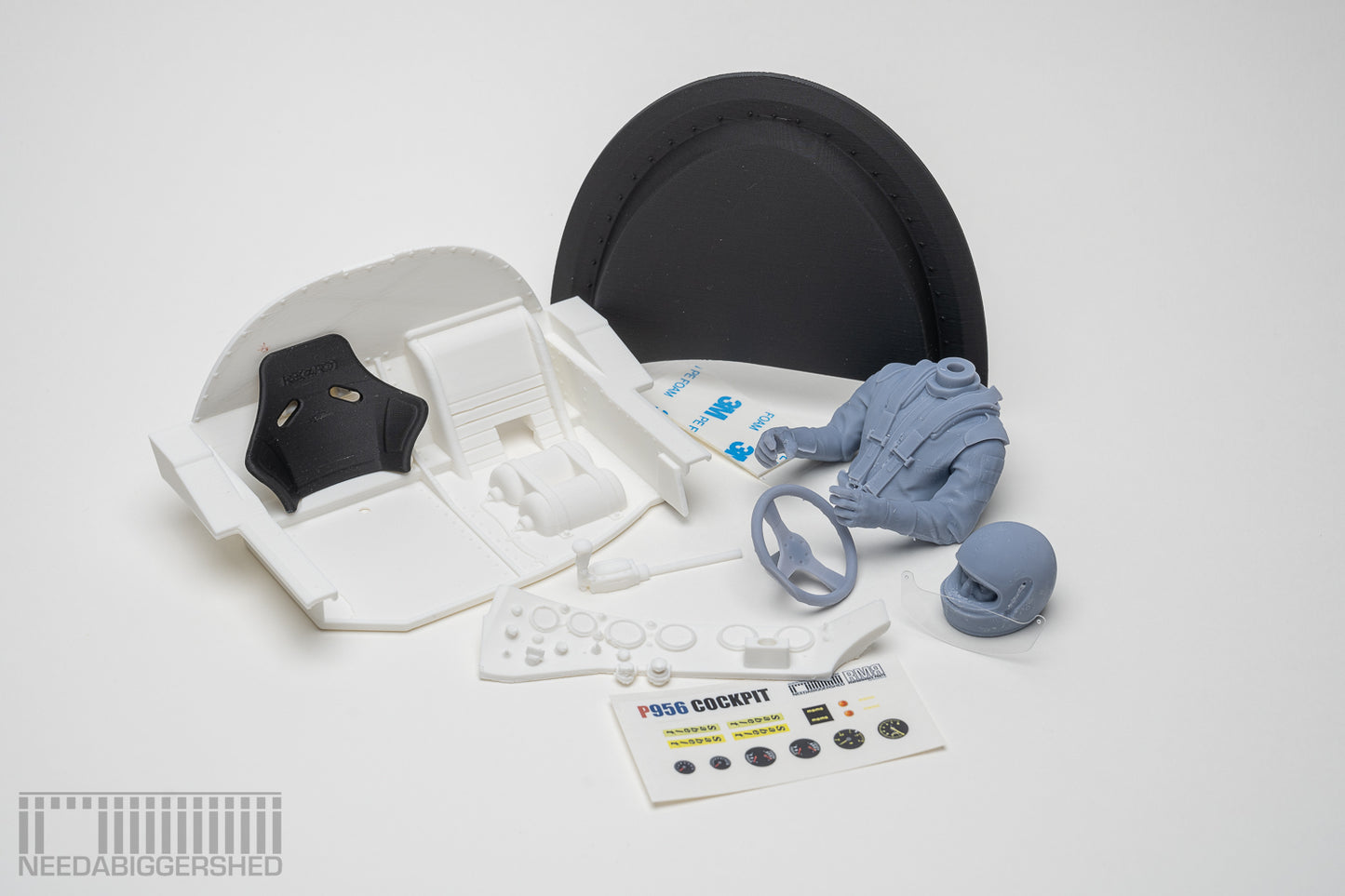 Porsche 956 cockpit kit - for Tamiya 956