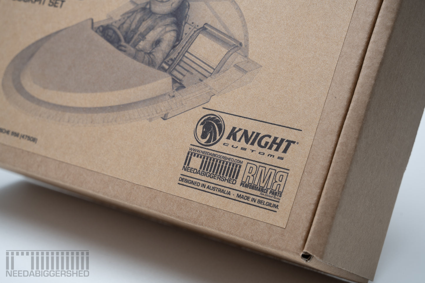 Porsche 956 cockpit kit - for Tamiya 956
