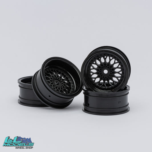 BBS Style wheel - Black - 6mm offset - 26mm