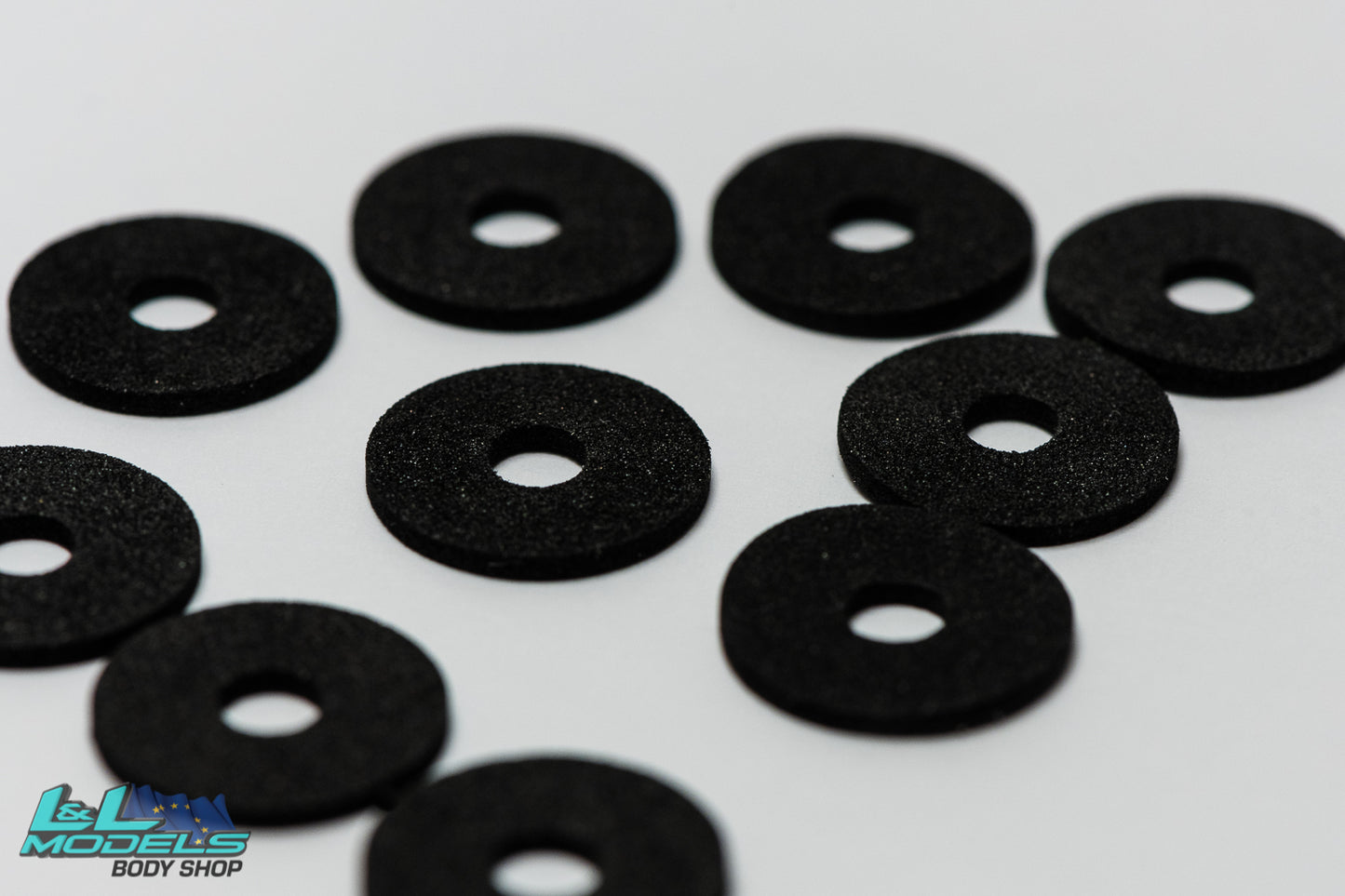 Foam body washers - 10pcs