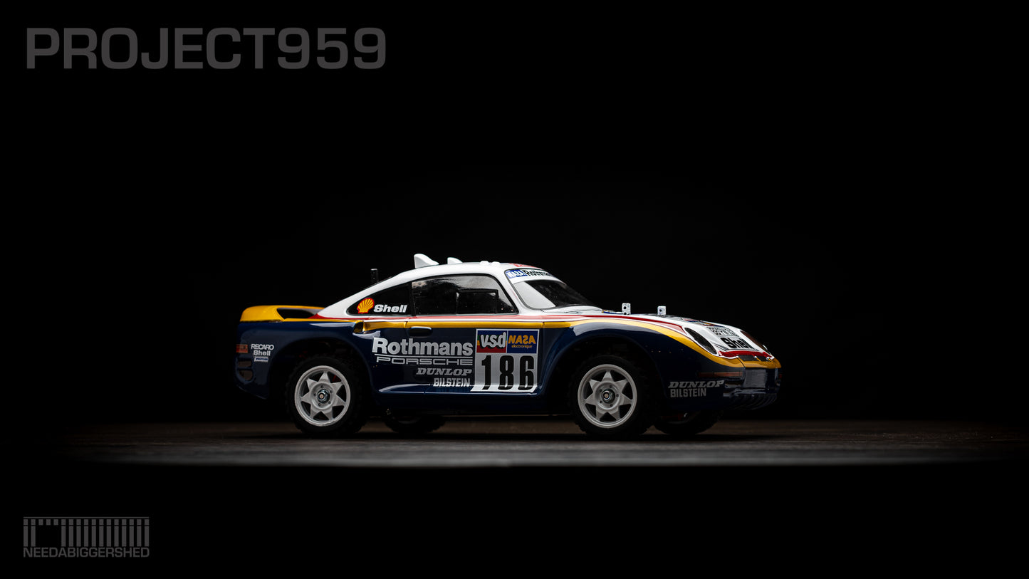 Porsche 959 210mm - M Chassis - Roth. Bodyshell - PRE-ORDER
