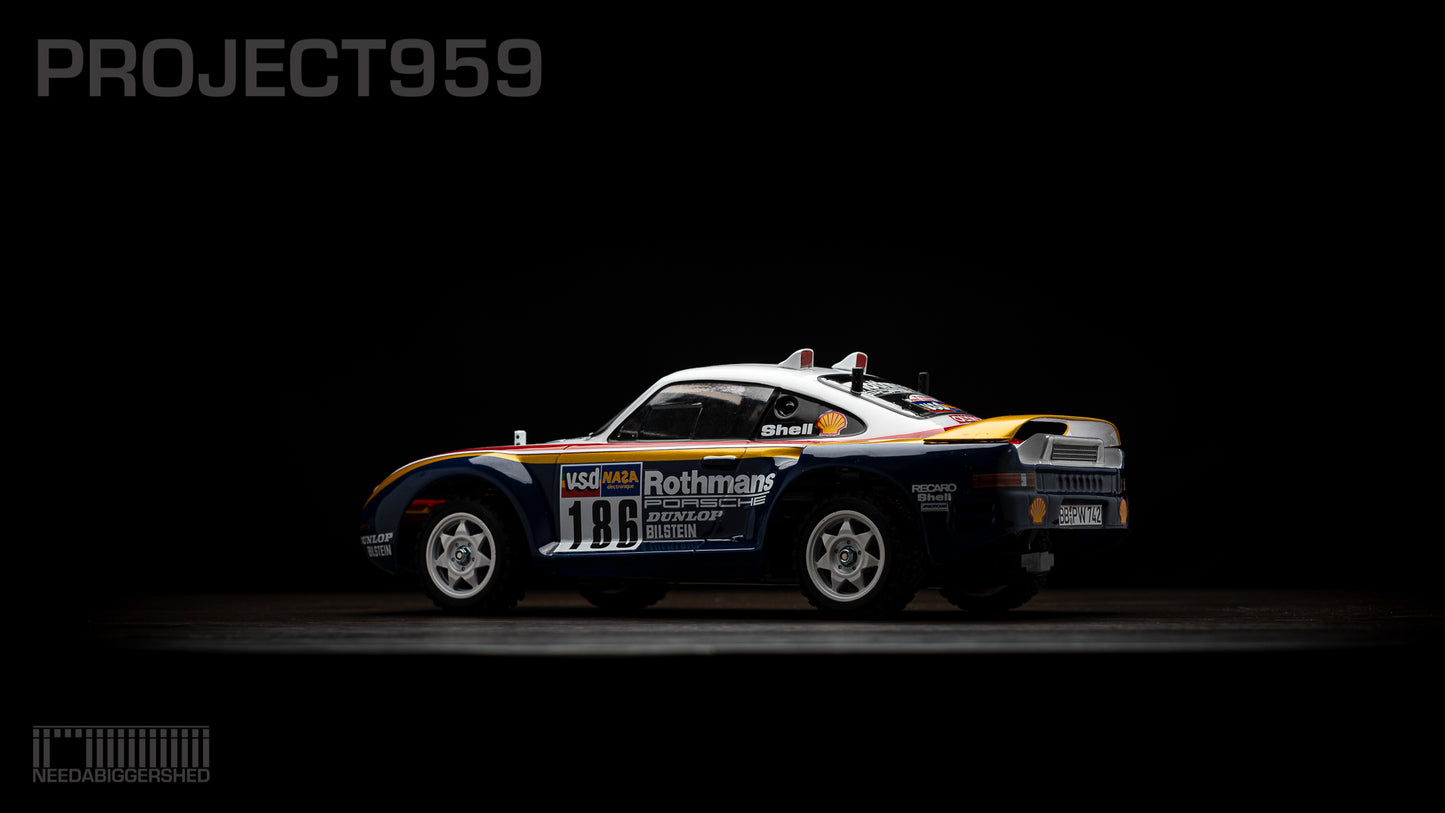 Porsche 959 210mm - M Chassis - Roth. Bodyshell - PRE-ORDER