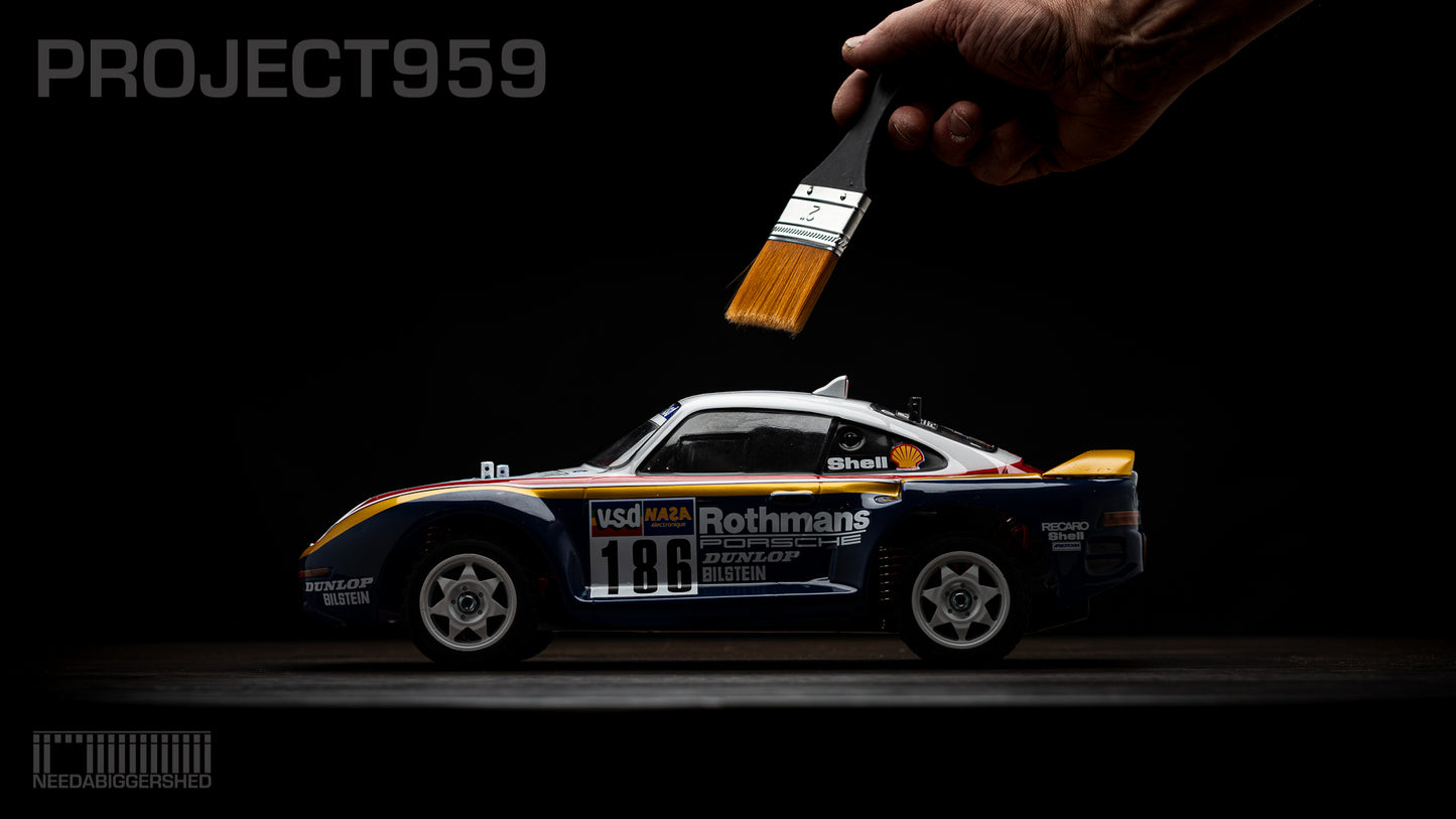Porsche 959 210mm - M Chassis - Roth. Bodyshell - PRE-ORDER