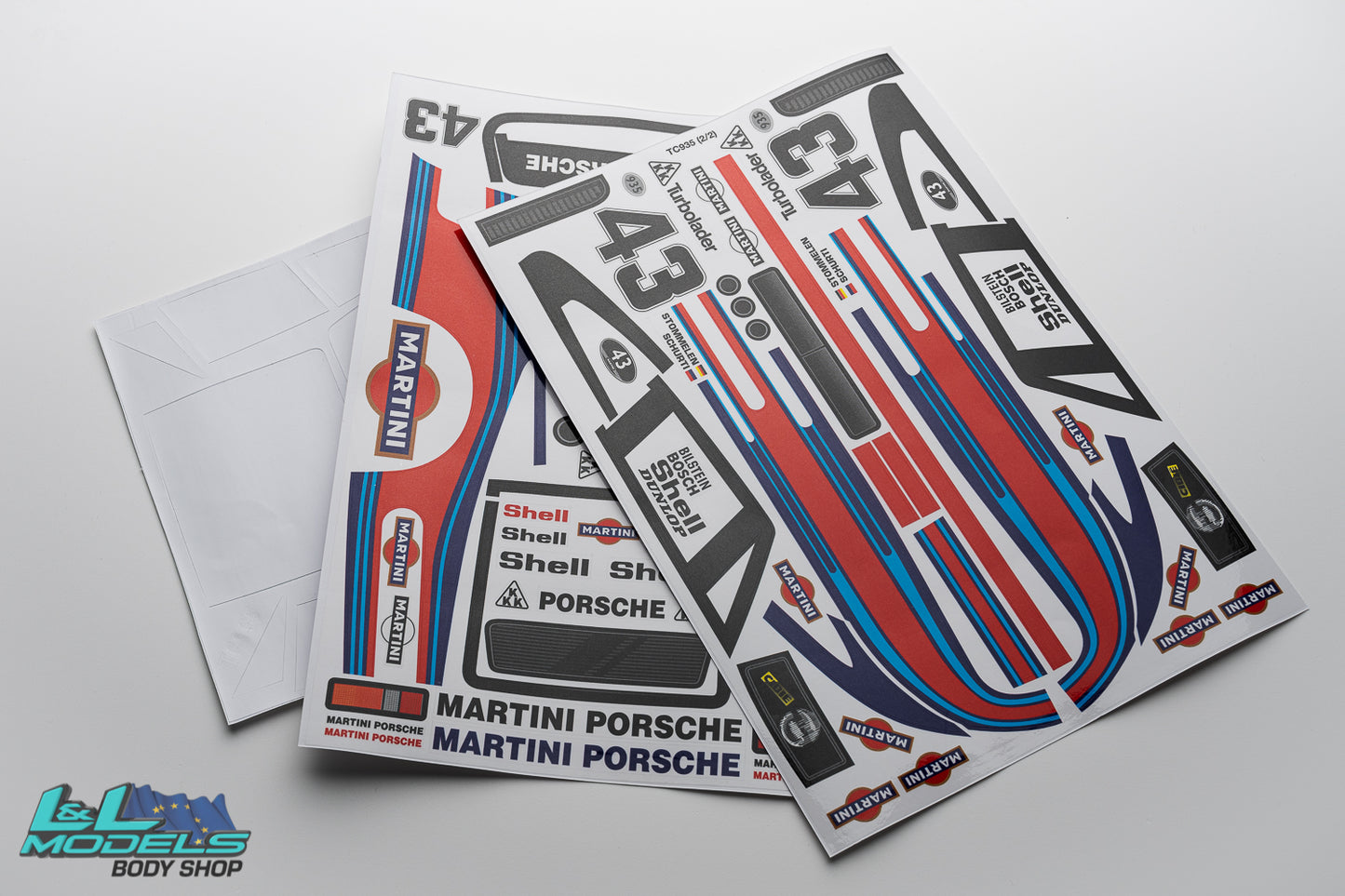 Porsche 935 body shell 190-200mm - Mart.