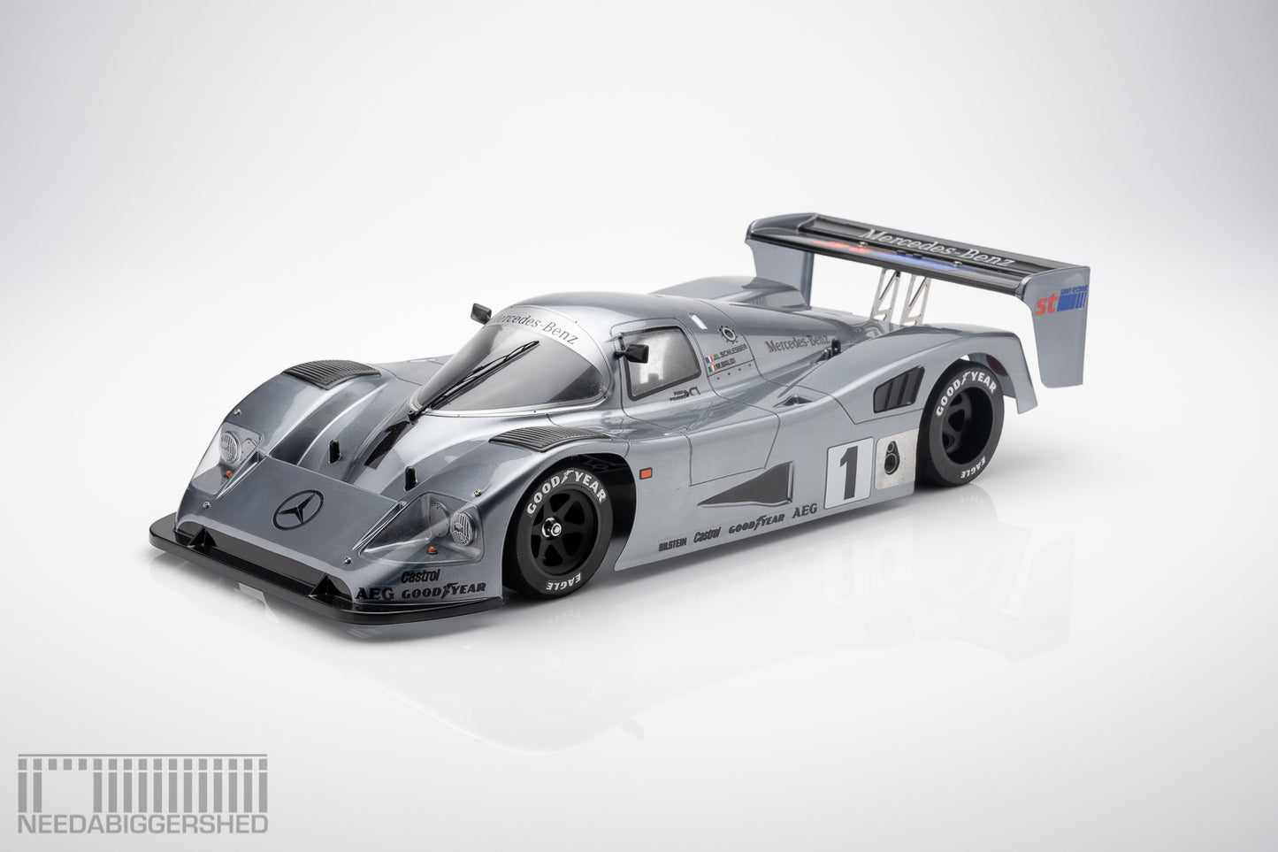 Mercedes C11 Rear diffuser and wing stay set - PRE ORDER