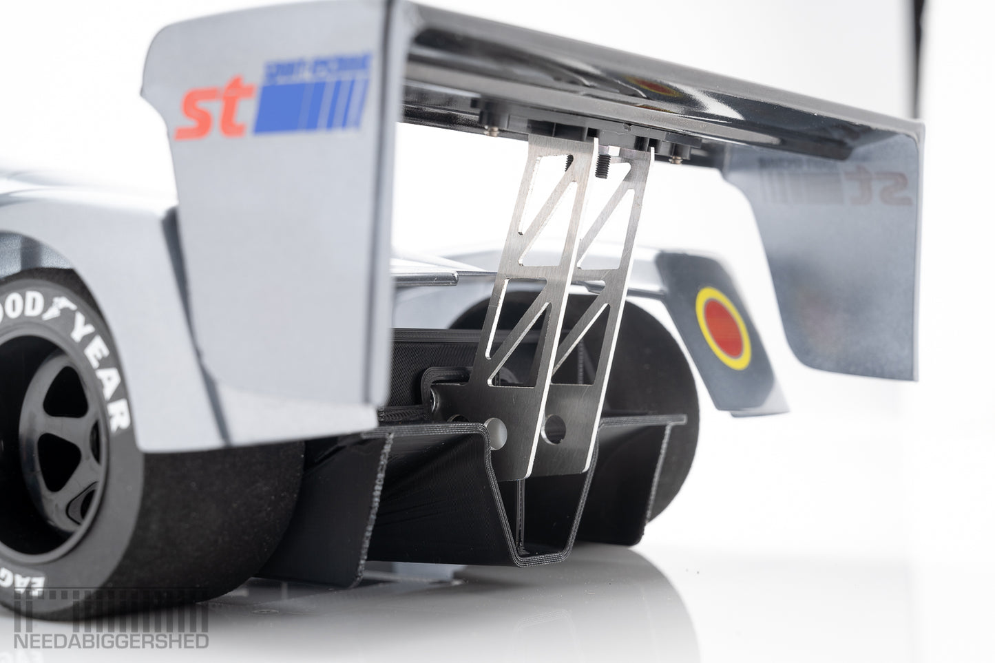 Mercedes C11 Rear diffuser and wing stay set - PRE ORDER