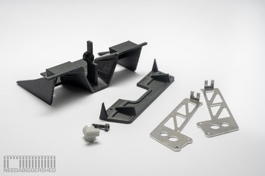 Mercedes C11 Rear diffuser and wing stay set - PRE ORDER