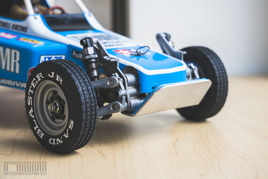 Tamiya Rough Rider / Buggy Champ / SRB alloy skid plate