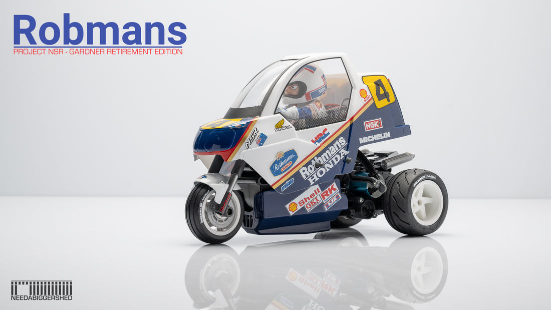 Tamiya Dancing Rider  - Kyosho NSR500