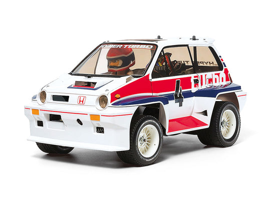 Tamiya Honda City Turbo (WR-02C 1/10 scale R/C car.