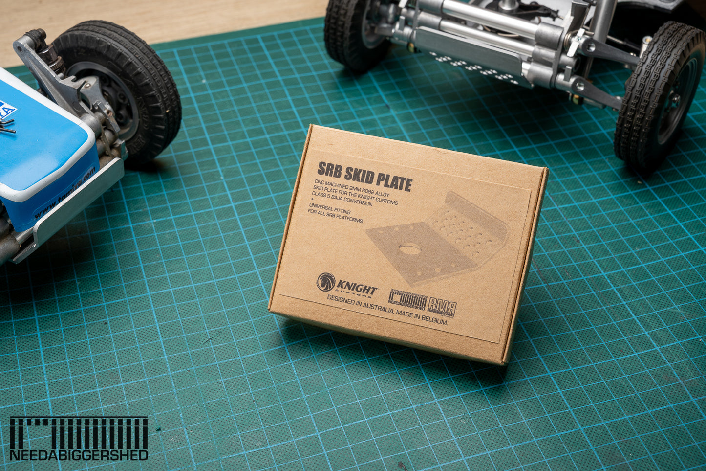 Knight Customs - RMR skid plate for SRB cars.