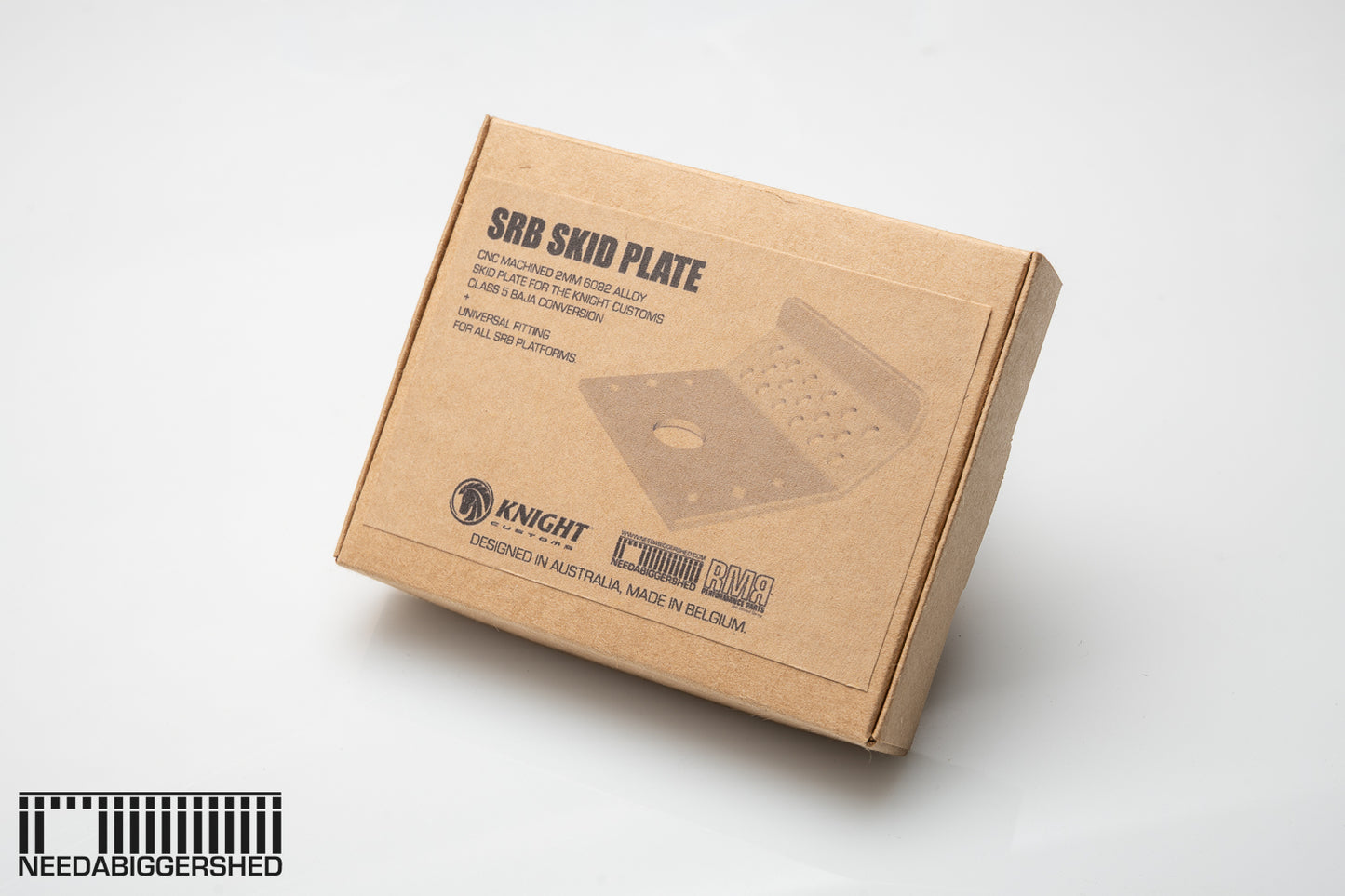 Knight Customs - RMR skid plate for SRB cars.