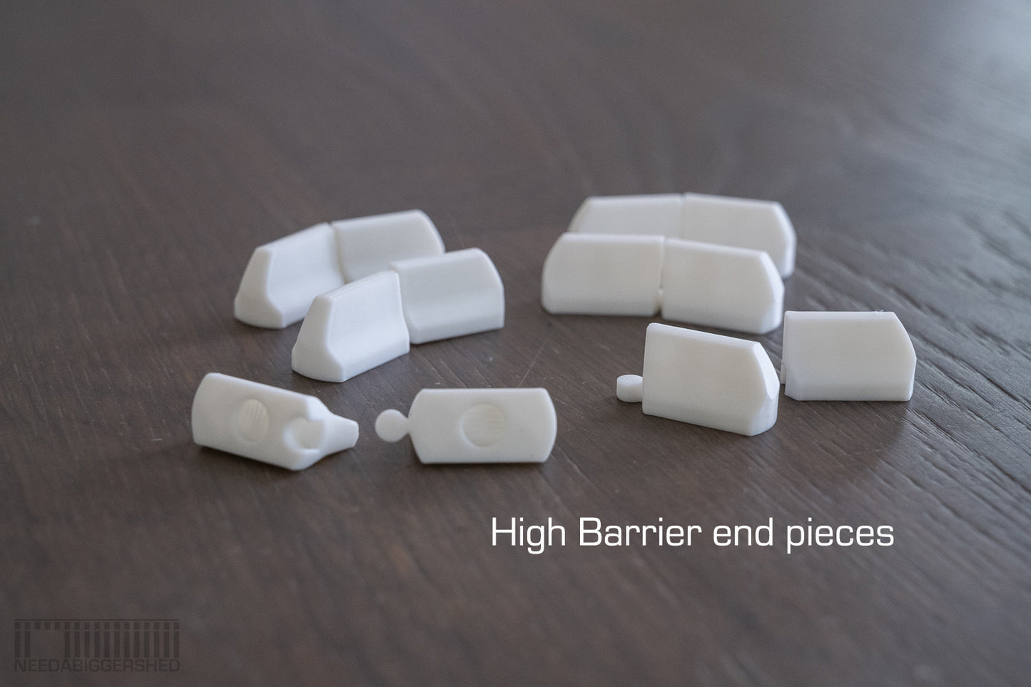 Tablet top racer barriers - 1/64 scale - Bag of 50 -  Pre-order.