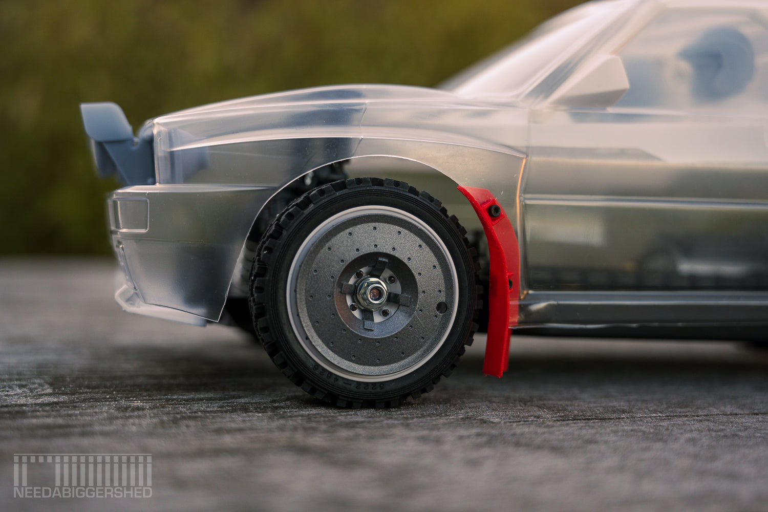 Tamiya Lancia Delta integrale with knight customs and Needabiggershed details