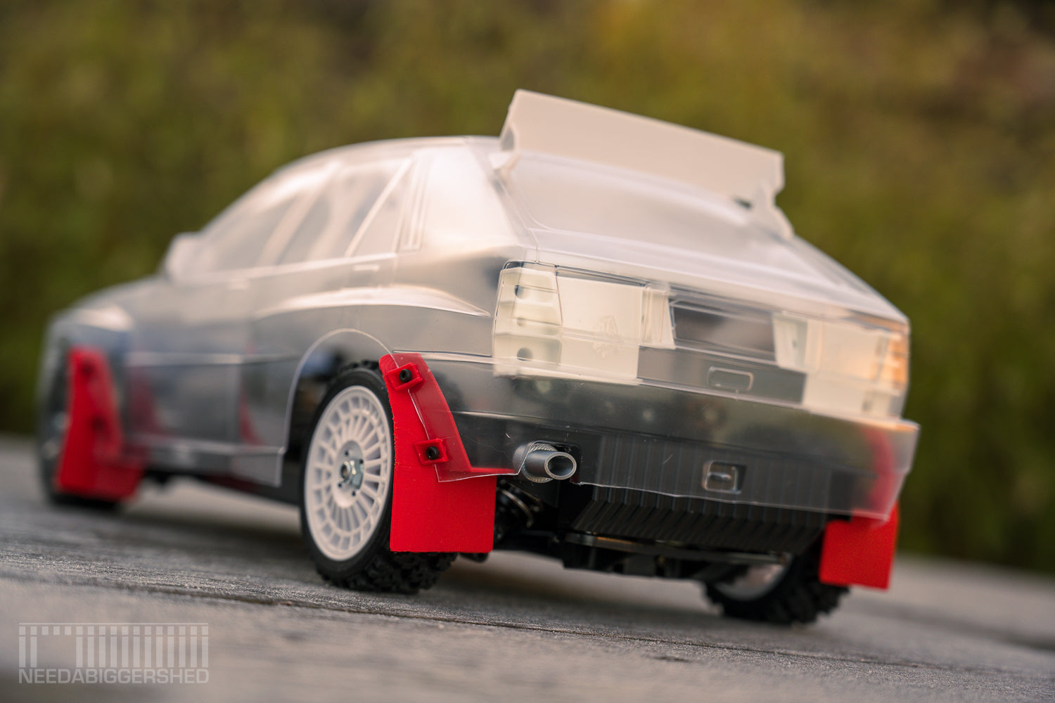 Tamiya Lancia Delta integrale with knight customs and Needabiggershed details