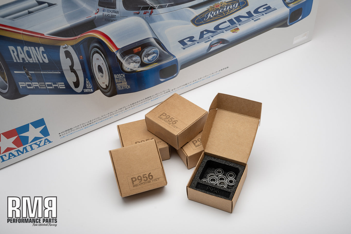 RMR Performance bearing set for Tamiya Porsche 956 (Group-C)