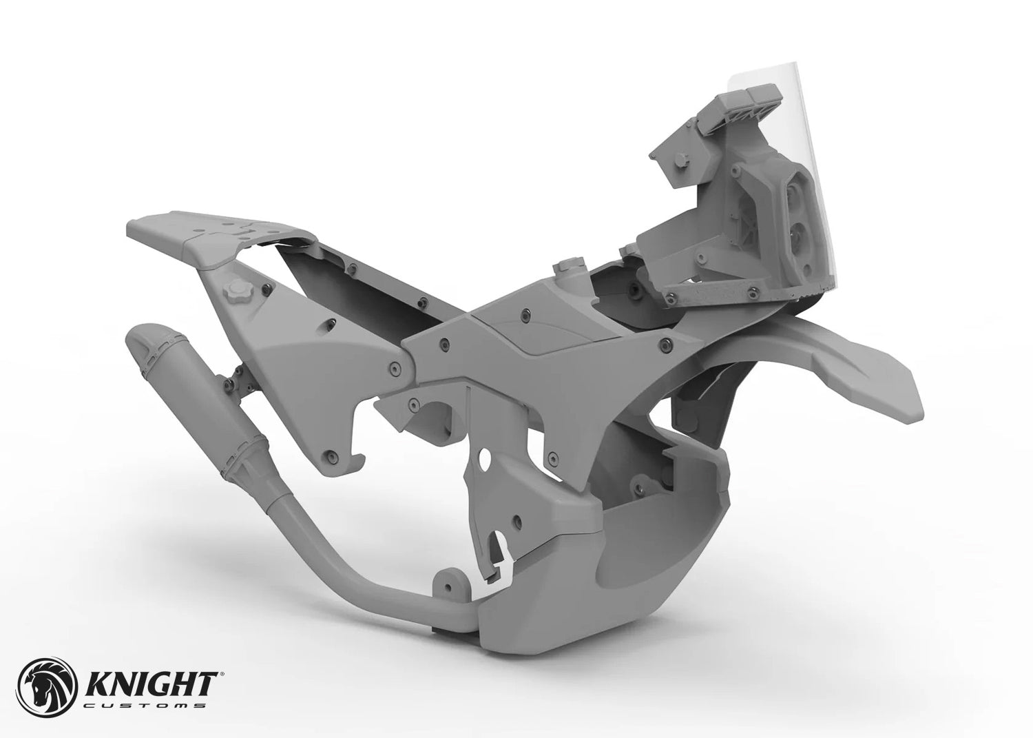 Knight Customs MX Dakar kit by Needabiggershed to fit the Losi Promoto