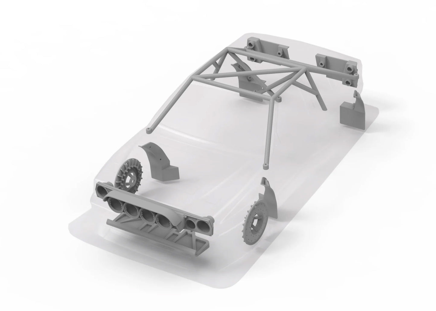 Knight Customs & RMR Lancia Delta Integrale body details set