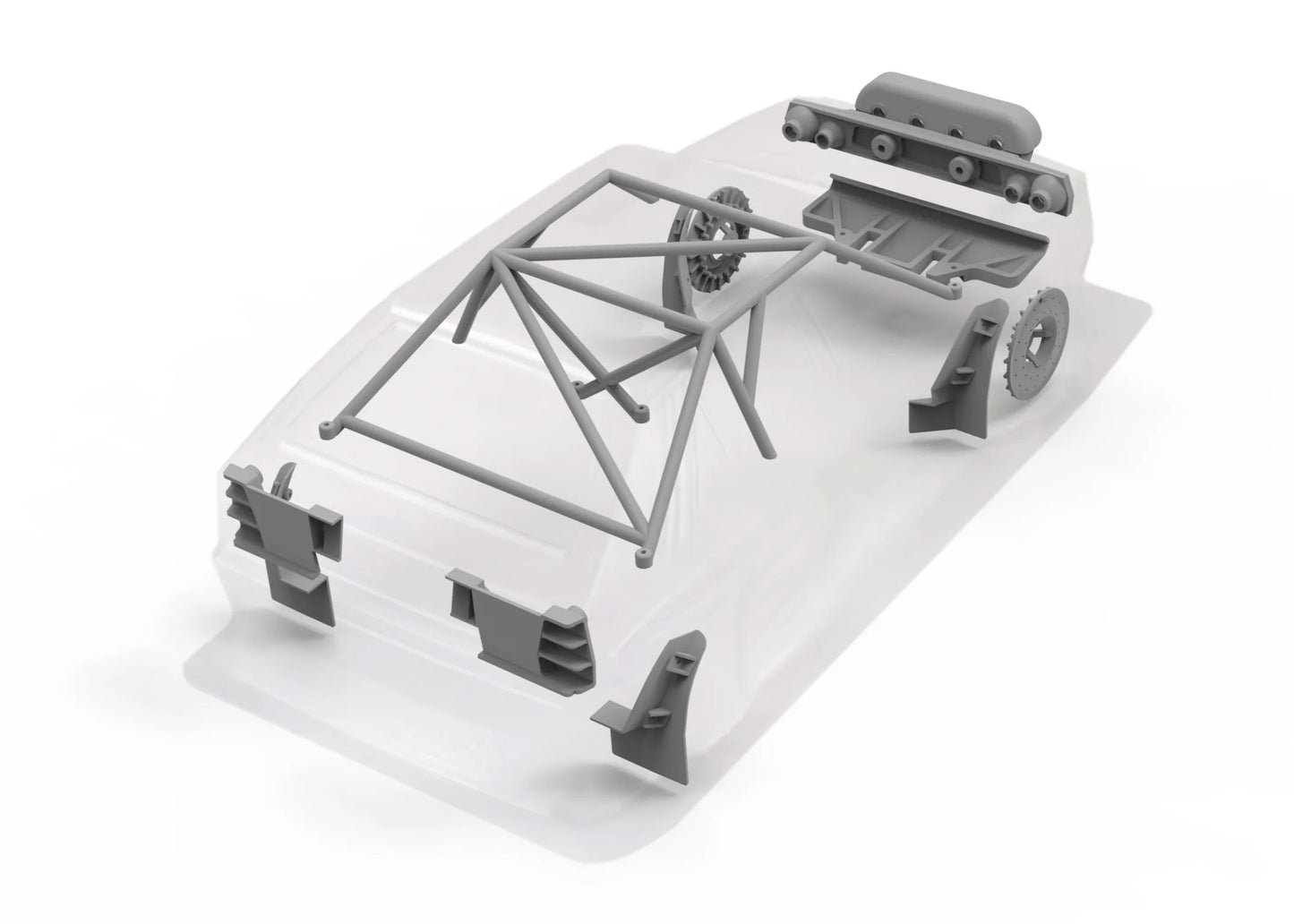 Knight Customs & RMR Lancia Delta Integrale body details set