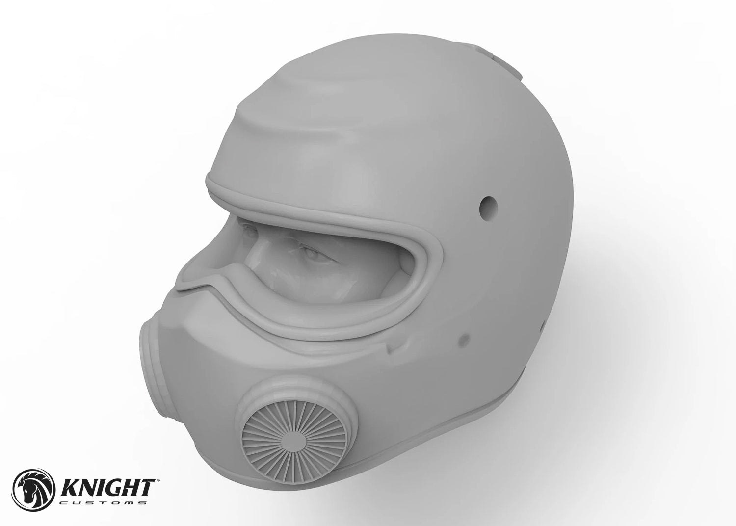 Knight Customs RC car driver head by needabiggershed