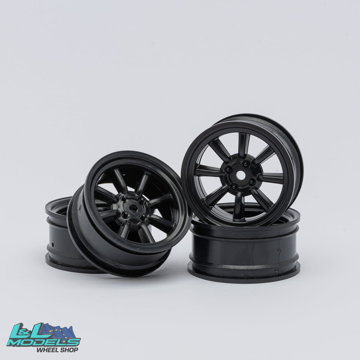 Minilite Ford Rs2000 look - Black- 3mm offset - 26mm