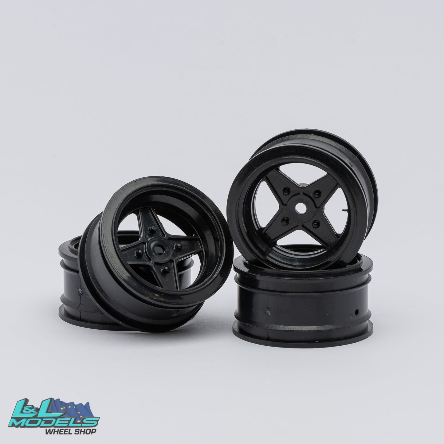 4 Spoke Ford Rs2000 - Black - 6mm offset - 26mm