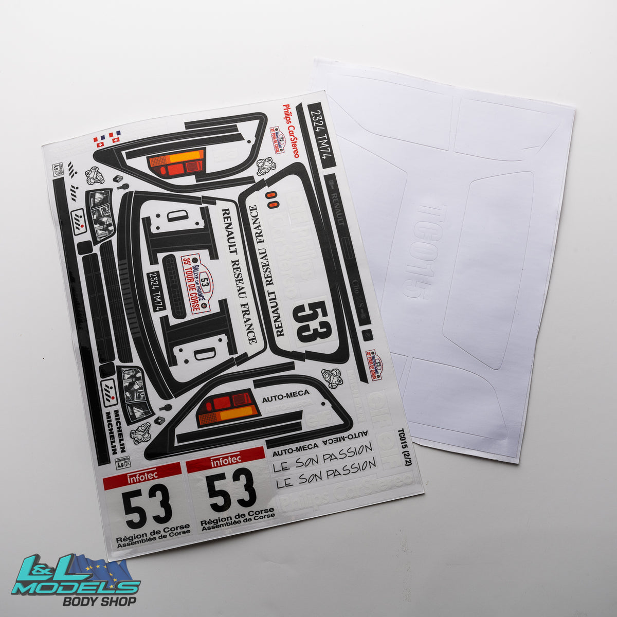 Renault Clio Sport 258mm - 190mm